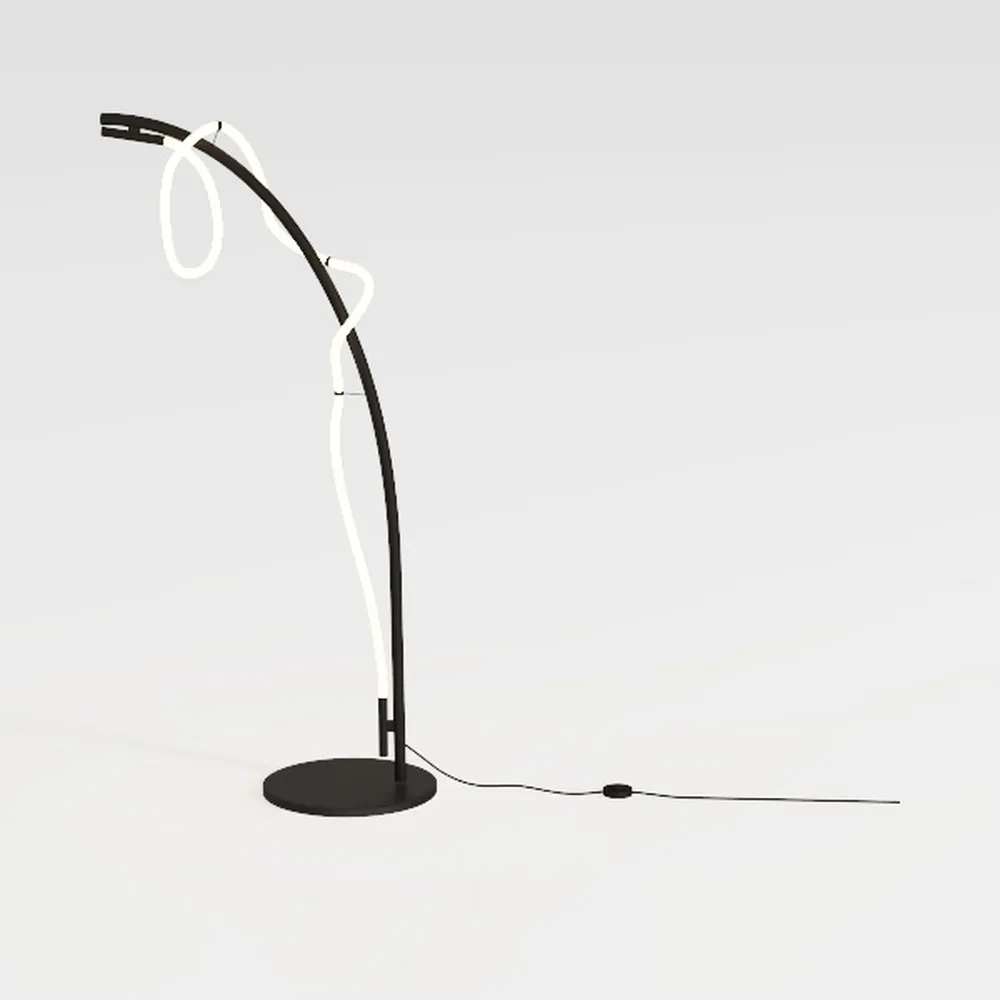 Reading Floor Lamp, 72" Tall LED Lamp with 