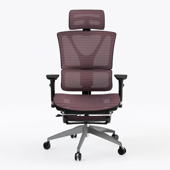 Modern Mesh Fabric Adjustable Ergonomic Office Chair 3D Model