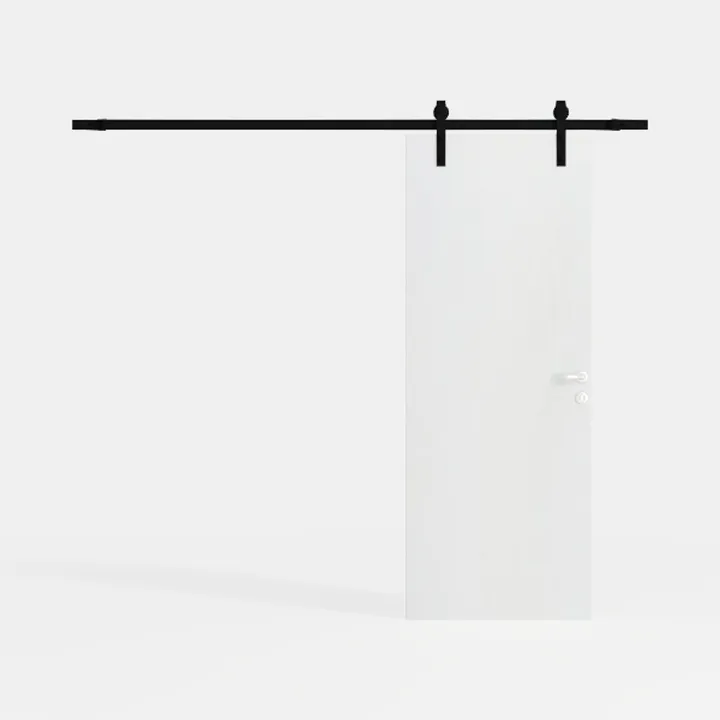 54x84 inch Sliding Barn Wood Door Slab with 9ft