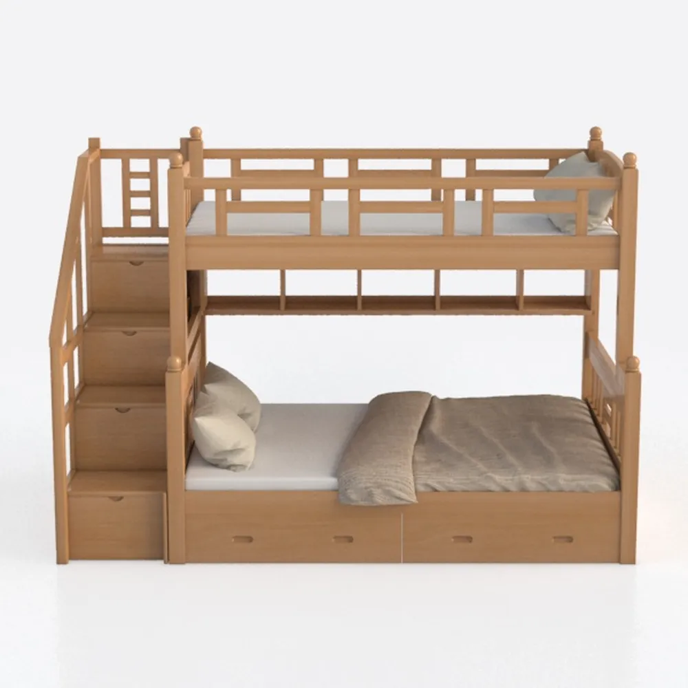 Pemberly Row Transitional Twin-Over-Twin Solid Woo