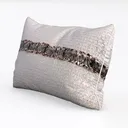 Yangest Patchwork Pillow Cover 12x20 Inch Luxury Left 45 Degree View