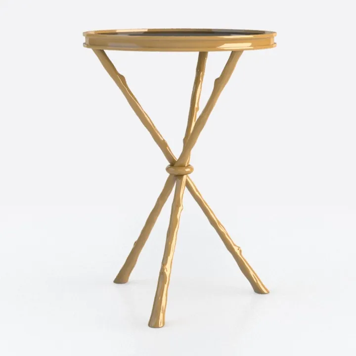 Teak Wood Outdoor Folding Side Table - Portable