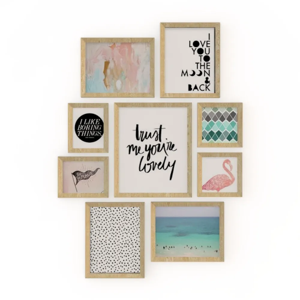 TwoDays Vintage Nursery Decor for Baby Girls, Pink