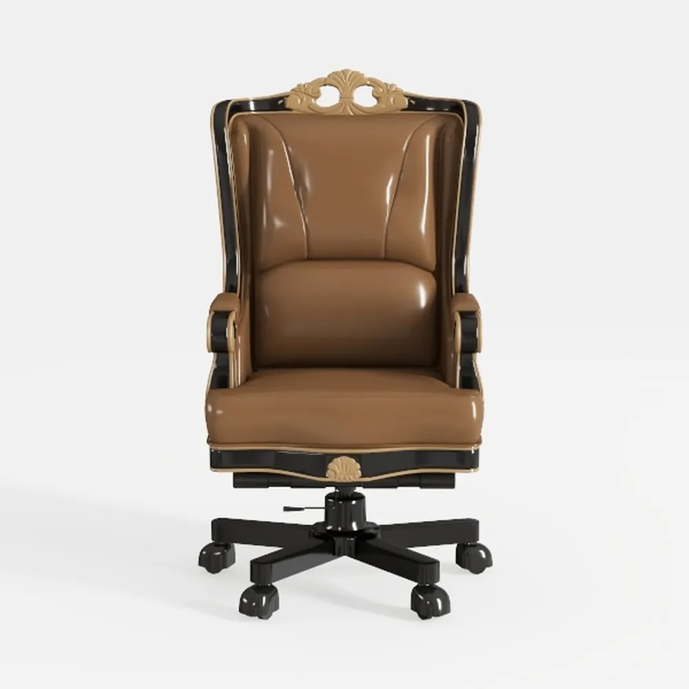 Home Office Chair,Office Chair W/Footrest & Lumbar