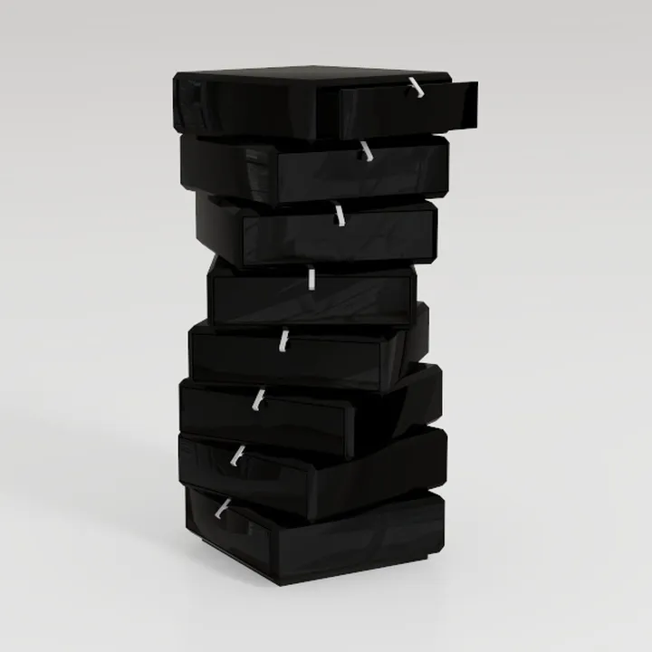 Kokrose Black Terracotta Vase, Black Vases Home