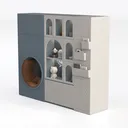 bookcase-Teenage Dream Left 45 Degree View