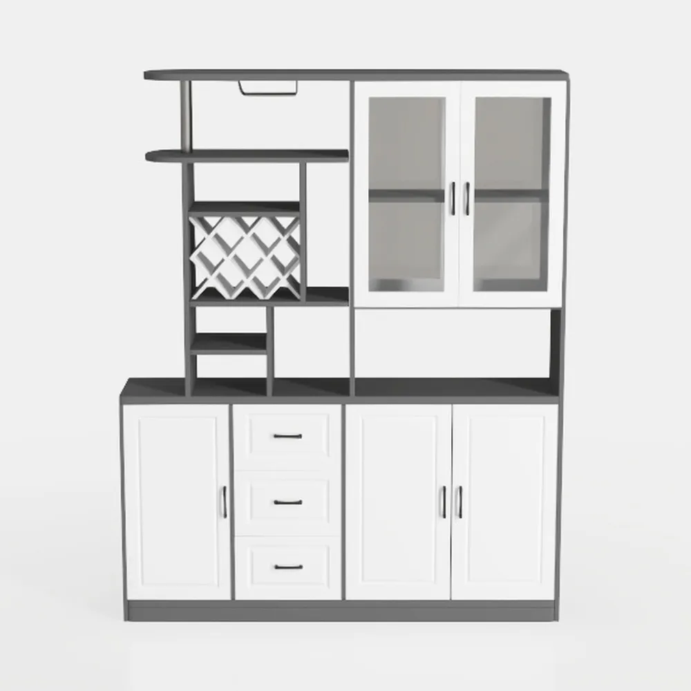 FUSUNBAO Farmhouse Hidden Shoe Cabinet with