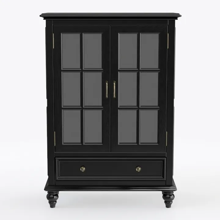 SIMPLIHOME Acadian SOLID WOOD 36 inch Wide