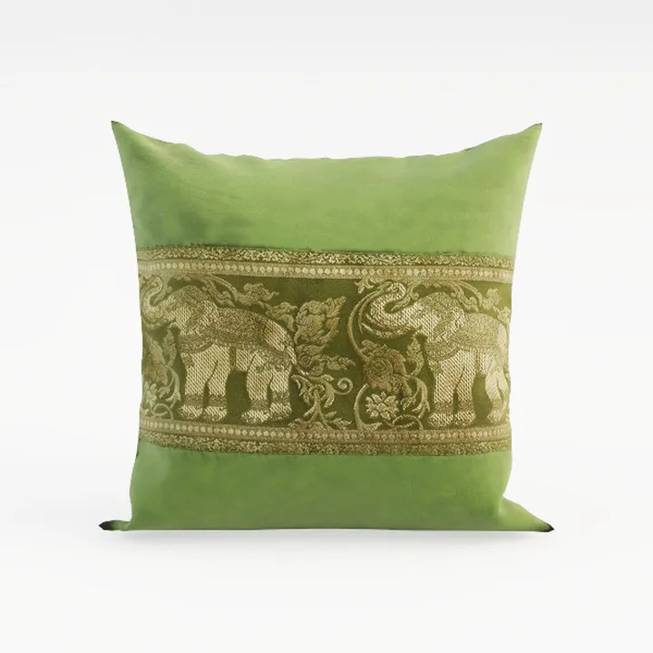 Bonhause Tropical Palm Tree Throw Pillow Covers