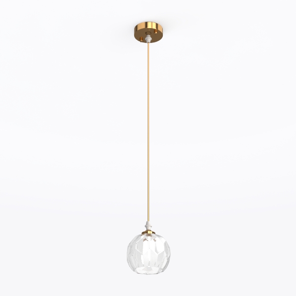 VONLUCE Pendant Light Kitchen Island, Brushed Gold