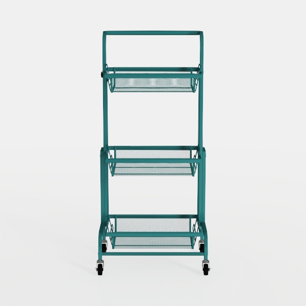 4 Tier Rolling Cart Organizer,Art Craft Diaper