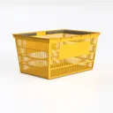 shopping basket-Grocery Store Left 45 Degree View