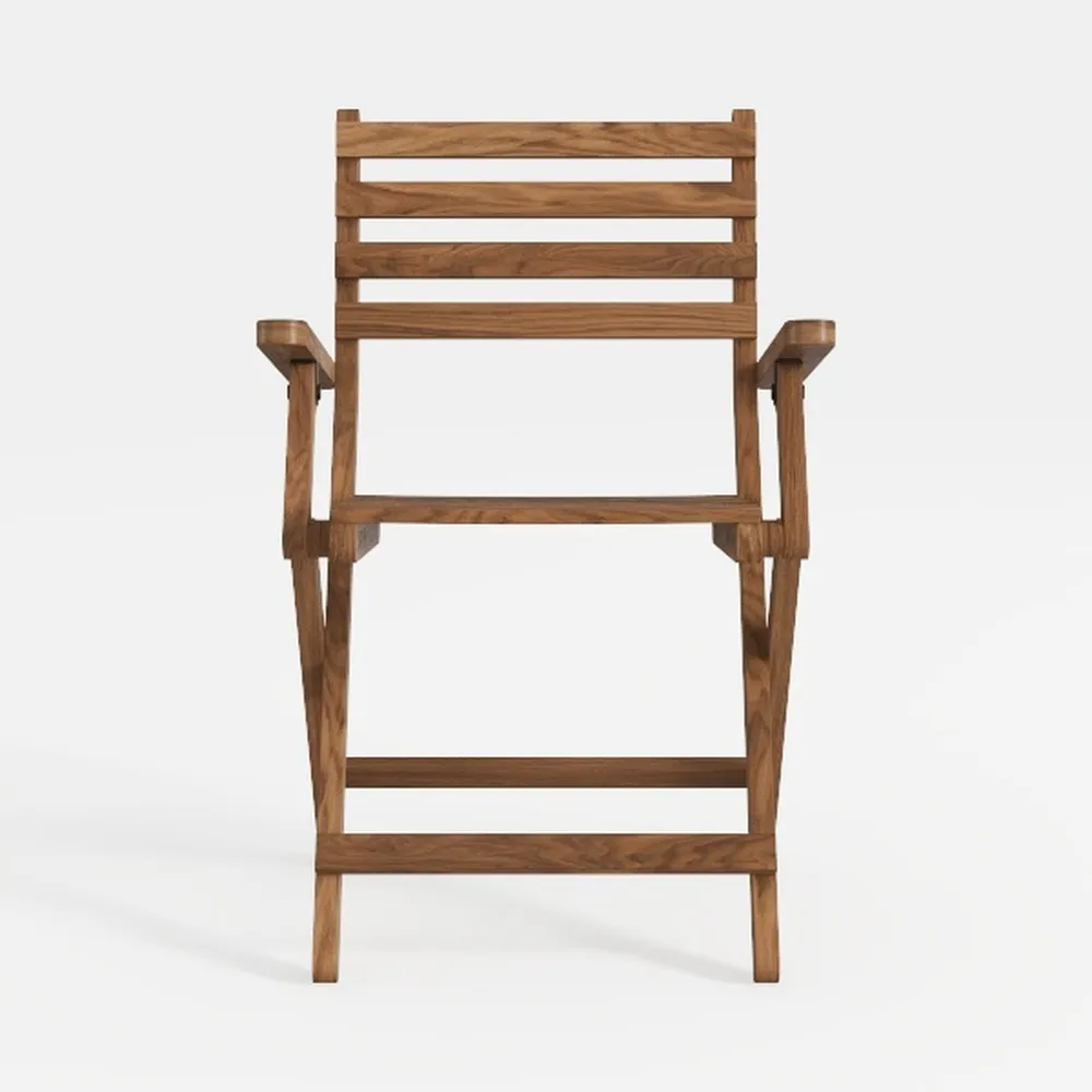 JONATHAN Y RCK101A Carey Modern Slat-Back 300-Lbs