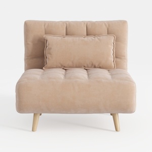 Chaise Lounge Chair with Adjustable Backrest 