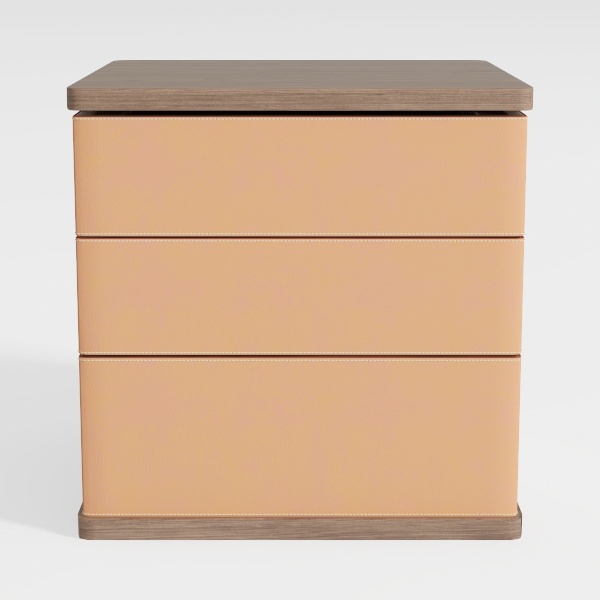 Night Stand Minimalist Solid Wood Bedside Table