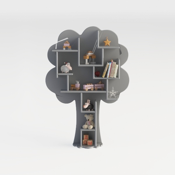 scandinavian kid's room bookshelf-Little Wonders