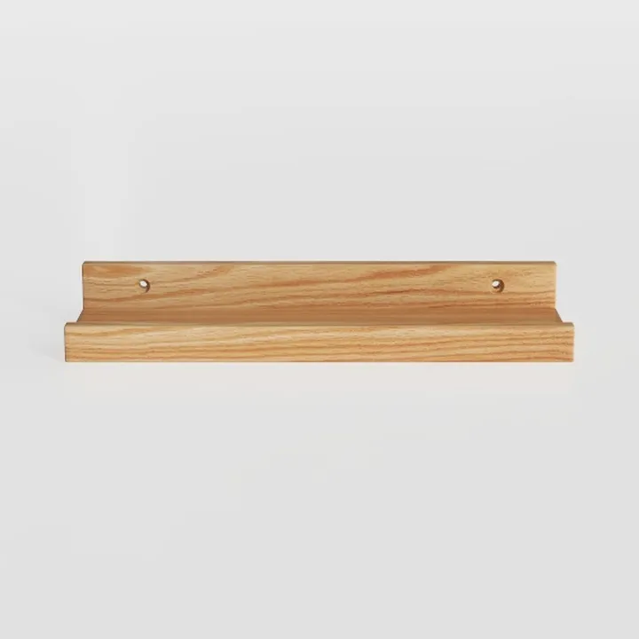 Oak Nursery Shelves, Natural Wood Nursery Floating