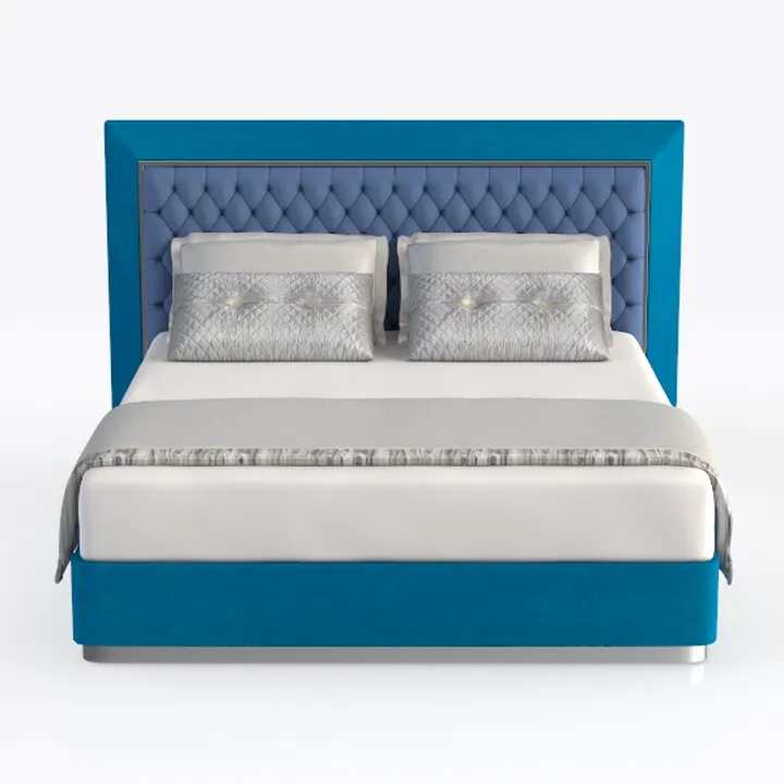 Harper & Bright Designs Queen Size Velvet Upholste