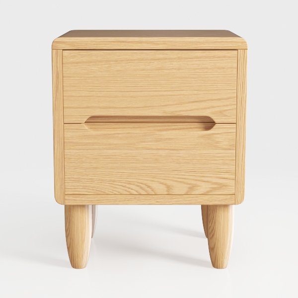 Slim Bedside Table, Minimalist Storage Cabinet