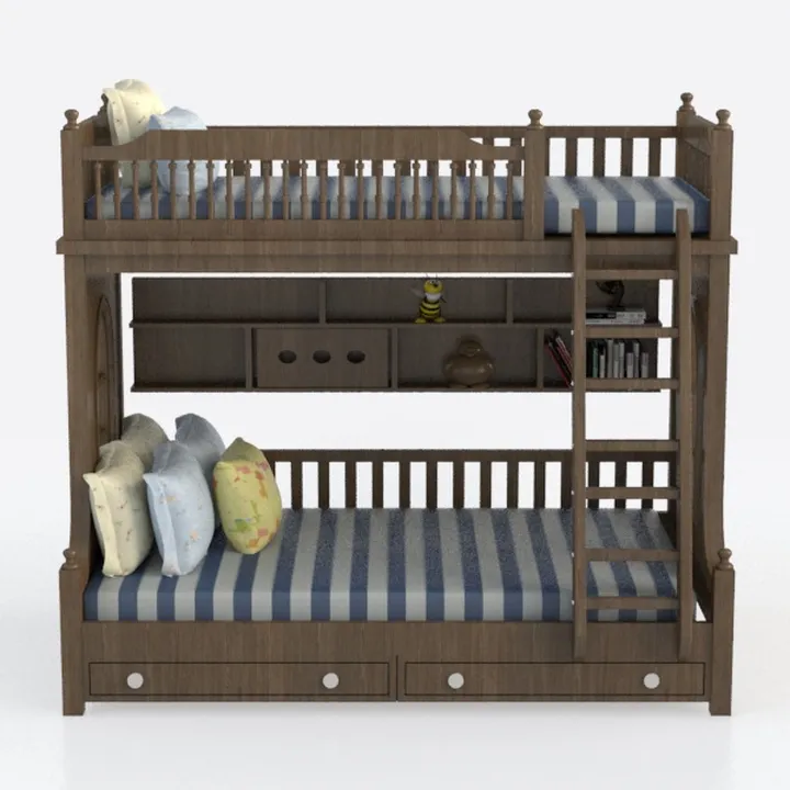 Kodiak Furniture Twin Over Twin Size Bunk Bed with