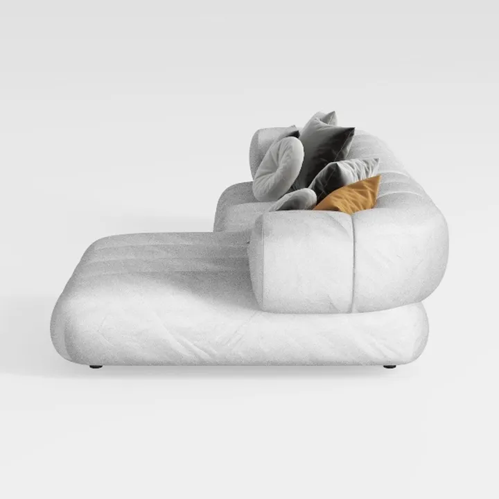 HomSof Swivel Accent Barrel Modern Sofa Lounge Clu