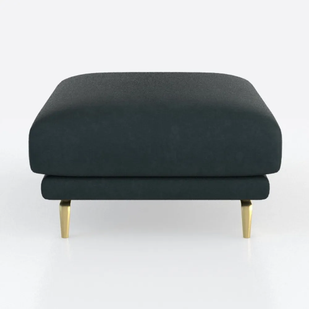 Giovanna Navy/Brass Bench