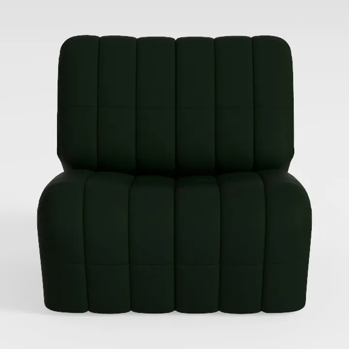 Modern Upholstered 360°Swivel Accent Chair Barrel 
