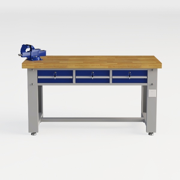 YDN Standing Desk with Drawers, 55 Inch Standing