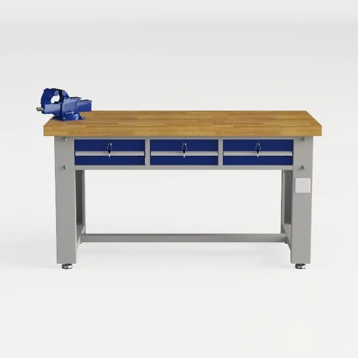 YDN Standing Desk with Drawers, 55 Inch Standing