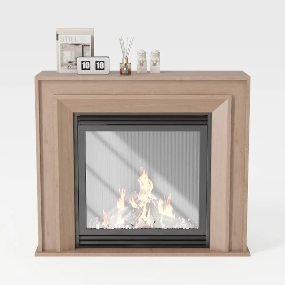 Vintage Farmhouse Pottery Vase, 9.7 inch