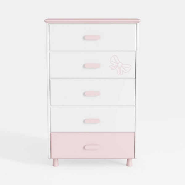 Dresser for Bedroom with LED Lights and Power