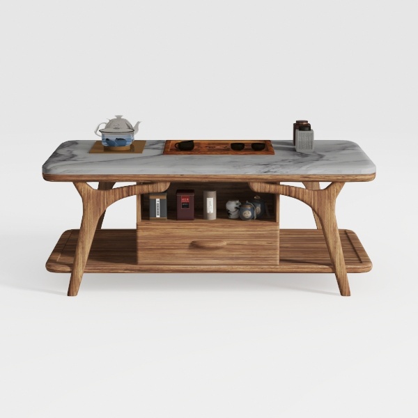 Tribesigns 70.86-Inch Farmhouse Console Table, 