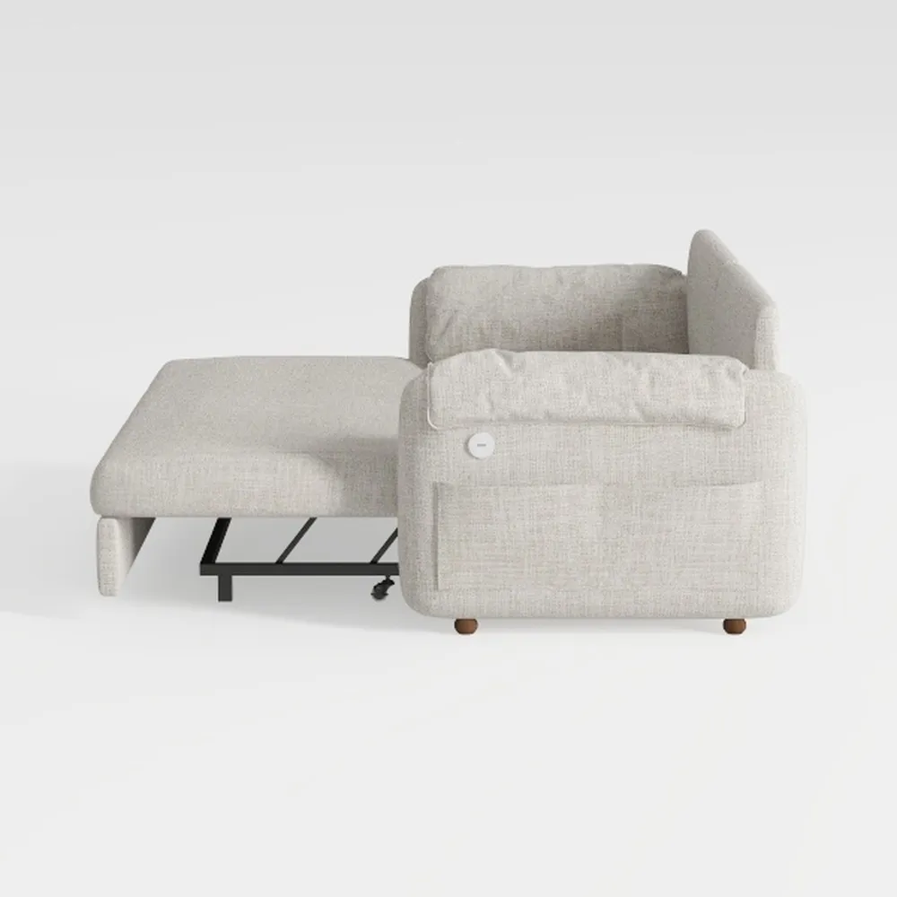 Pipishell Modern Accent Chair, Oversized Armchair