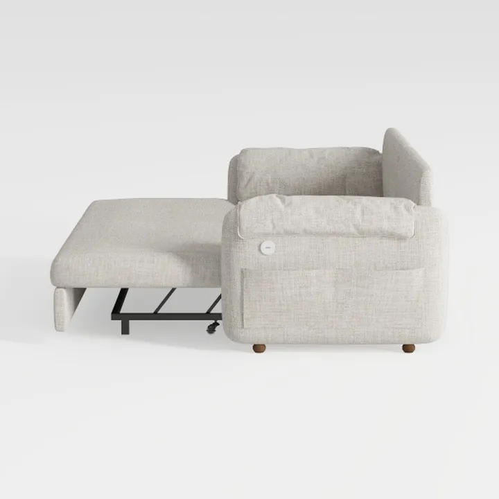 Pipishell Modern Accent Chair, Oversized Armchair