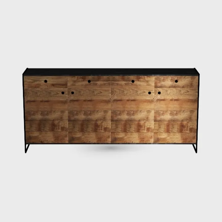 PUKAMI 72" Long Dresser for Bedroom, 13 Fabric