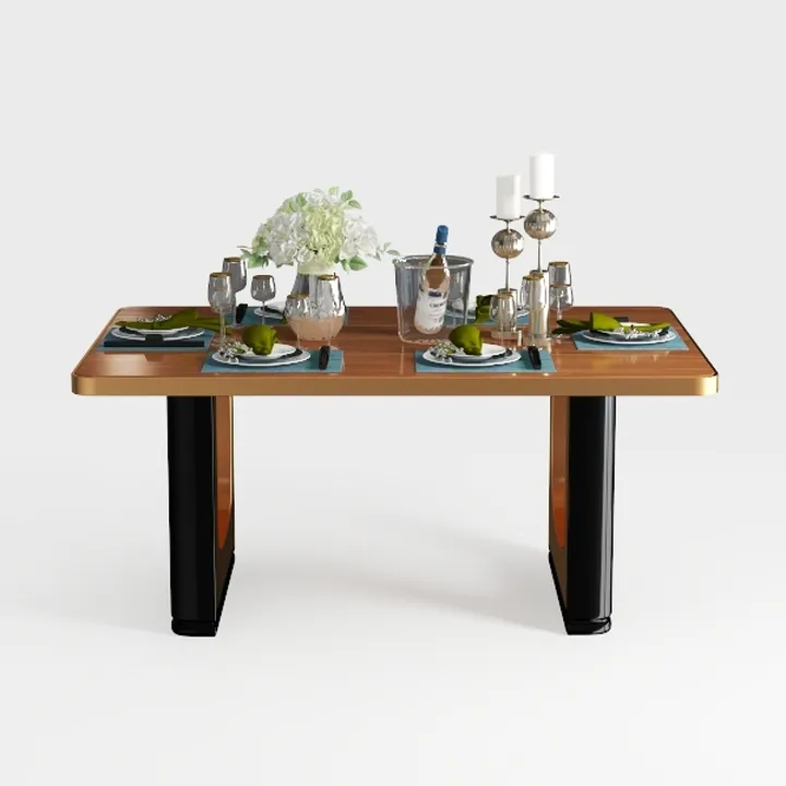 Large Luxury Office Desk, Live Edge Color River