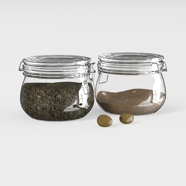 glass jar-GlassWares