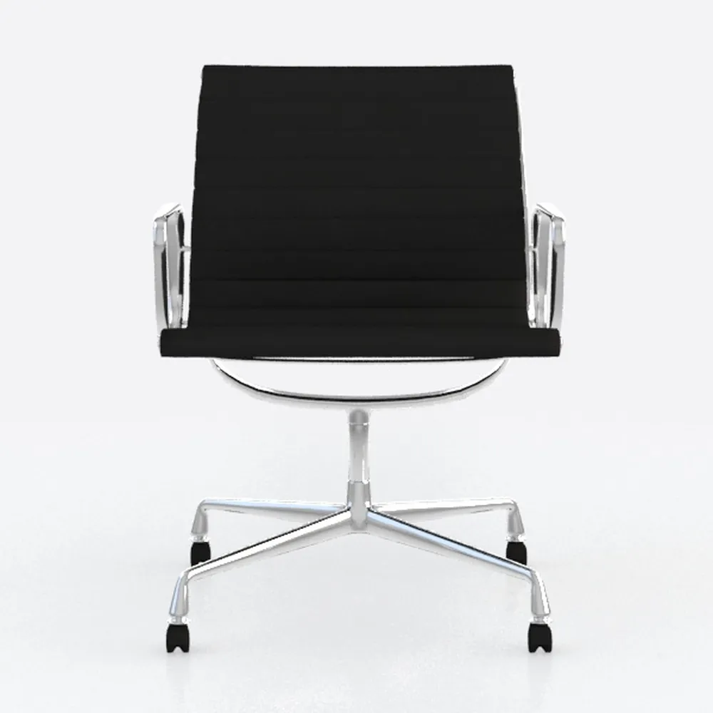 DUMOS Office Desk Chair with Sled Base Set of 2