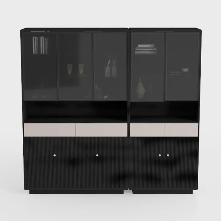 Furmax Vanity Desk with Mirror, LED Lights