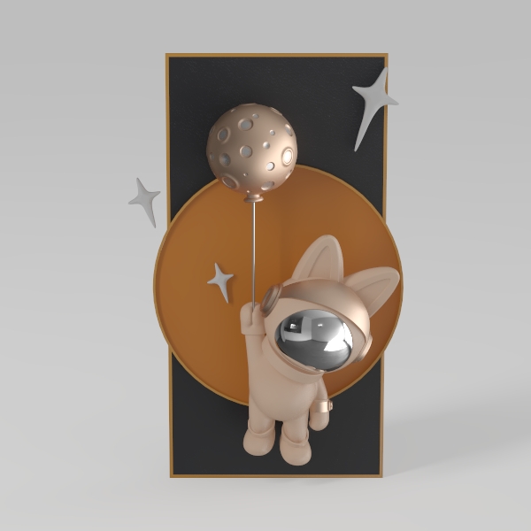 wall deco-National Moon Day