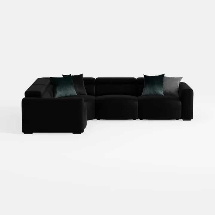 HONBAY Sectional Sleeper Couch with Pull Out Bed
