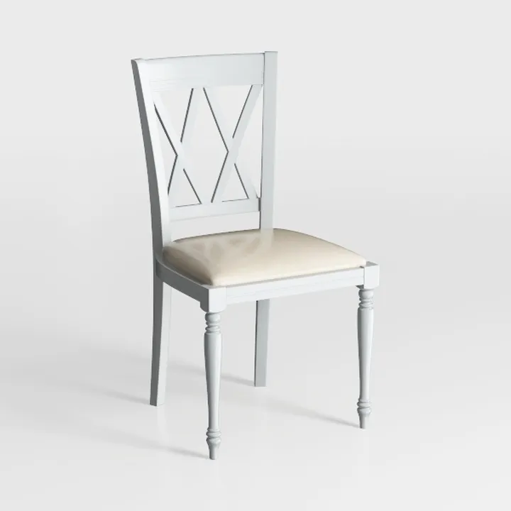 GOFLAME Wooden Dining Chairs Set of 2, Farmhouse