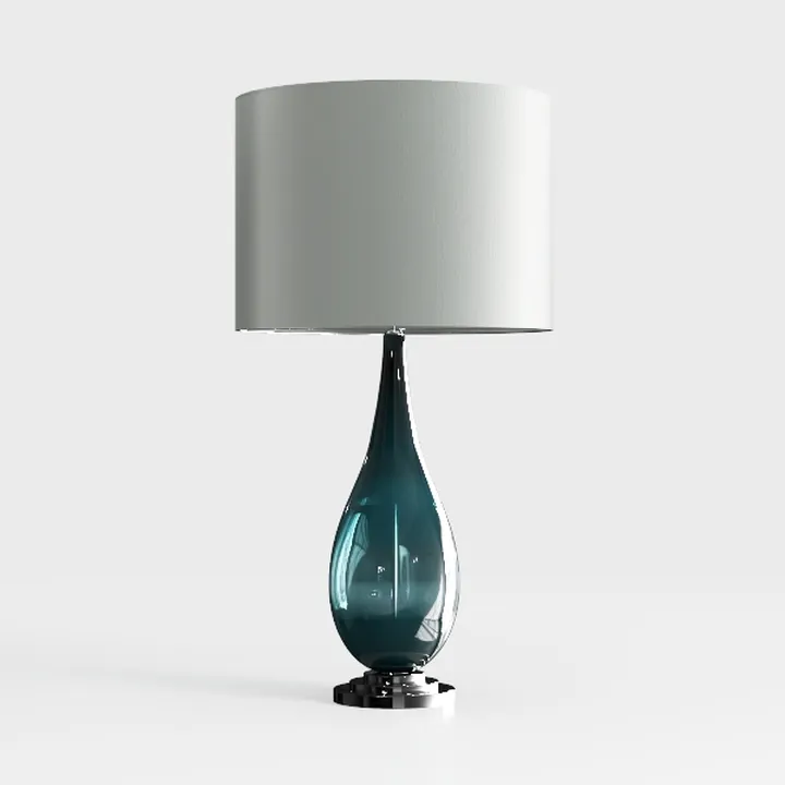 Gold Small Bedside Table Lamp for Bedroom, Brass