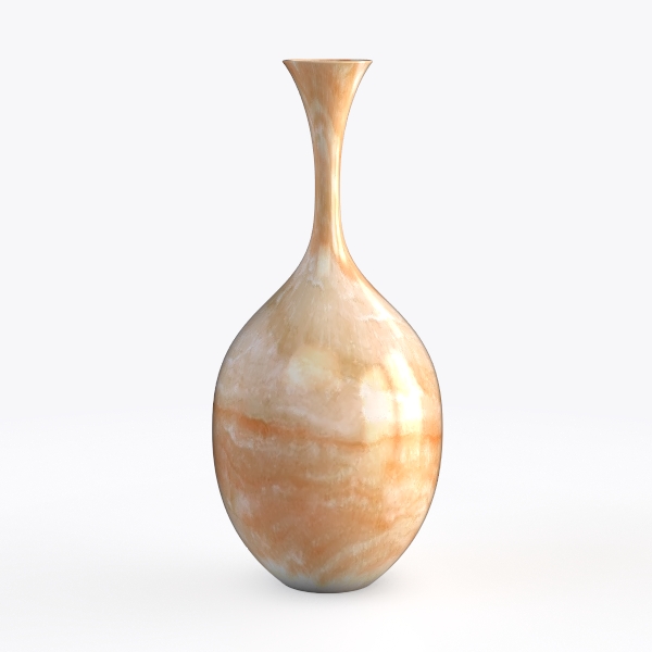 8.2 Inch Ceramic Terracotta Rustic Vase Home