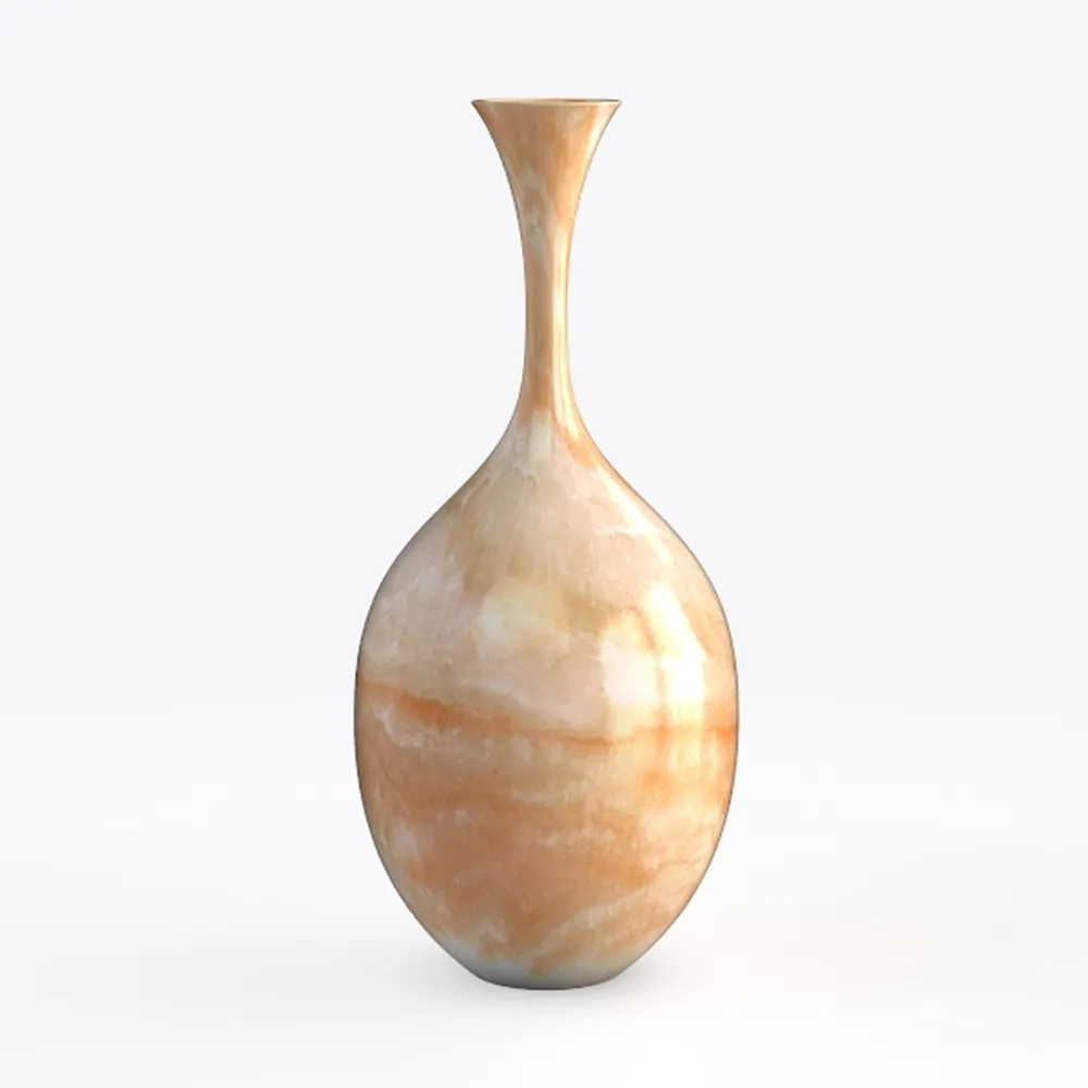 8.2 Inch Ceramic Terracotta Rustic Vase Home