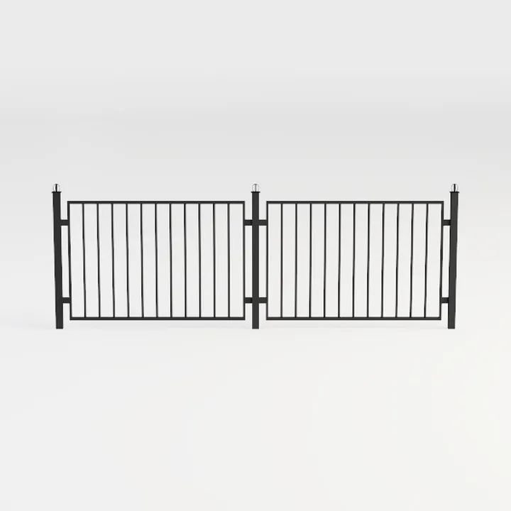 wrought iron fence-Cozy Garden Fences & Gates