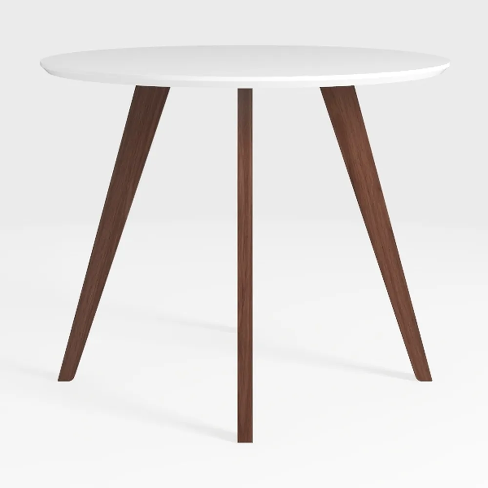 Tangkula Round Dining Table Set for 4, Modern