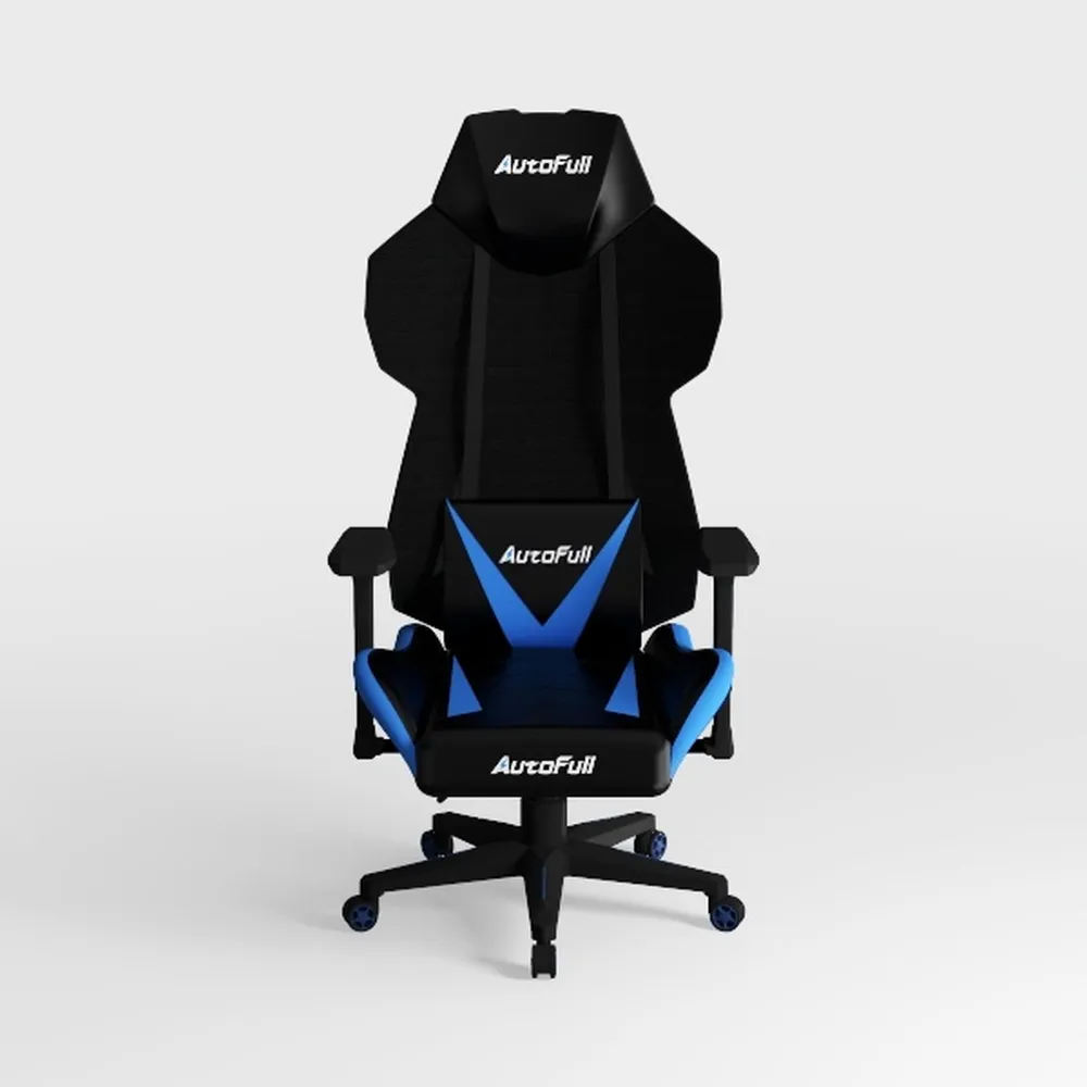 Goplus Massage Gaming Chair, Reclining Backrest