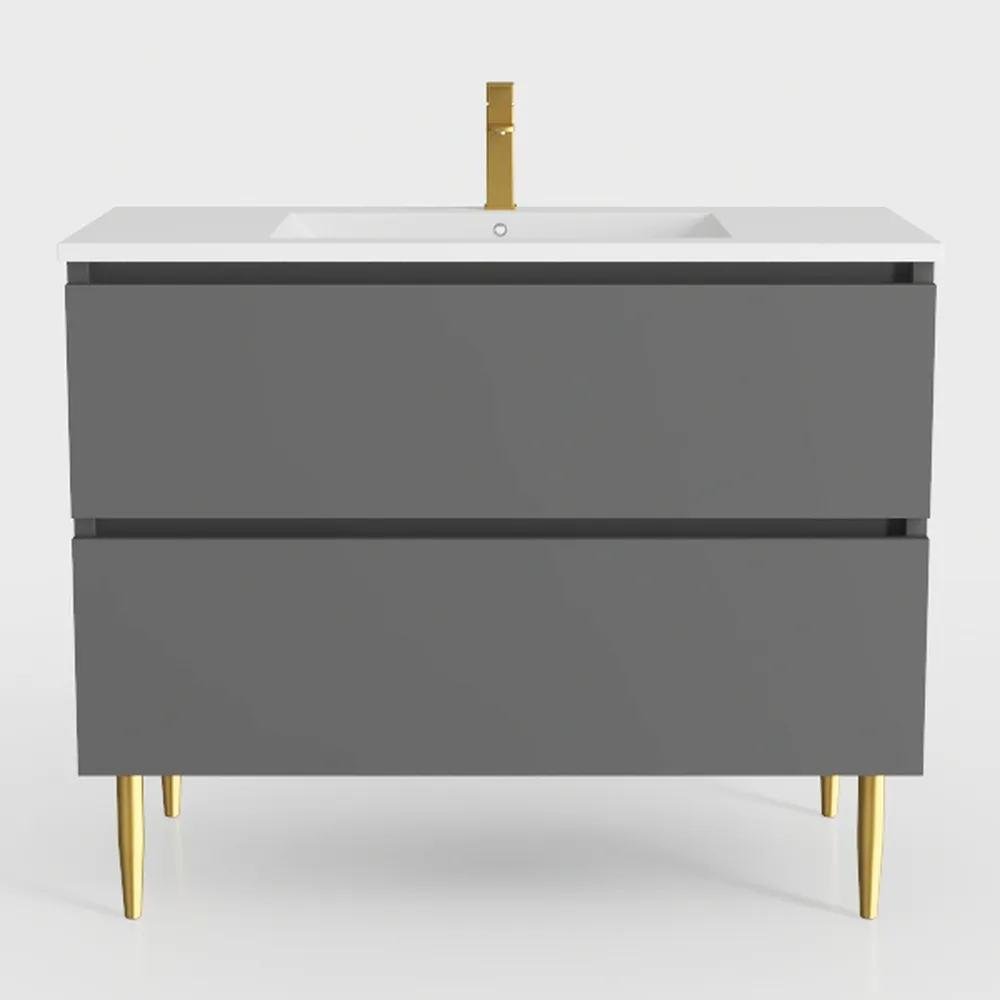 Bedroom Nightstand Bedside Table Light Slate Small