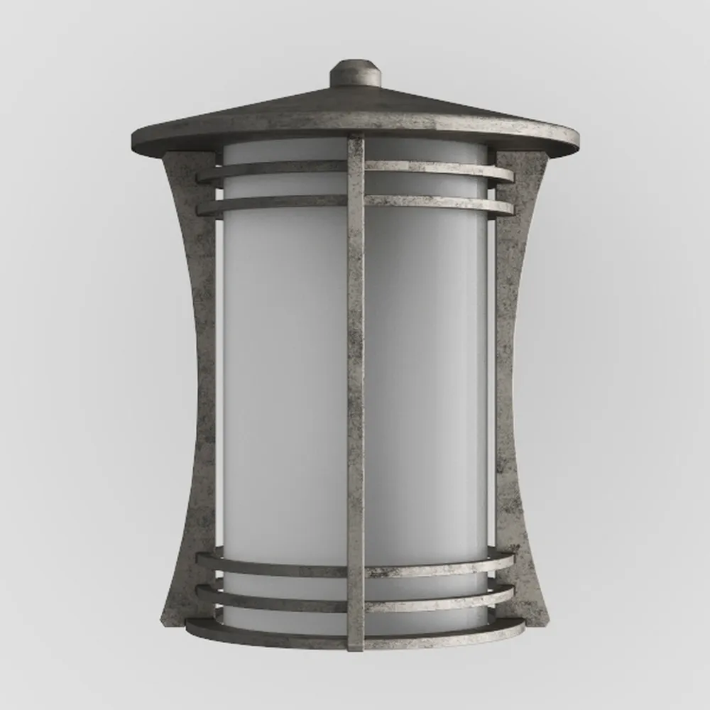 Dusk to Dawn Modern Outdoor Coach Lantern Exterior